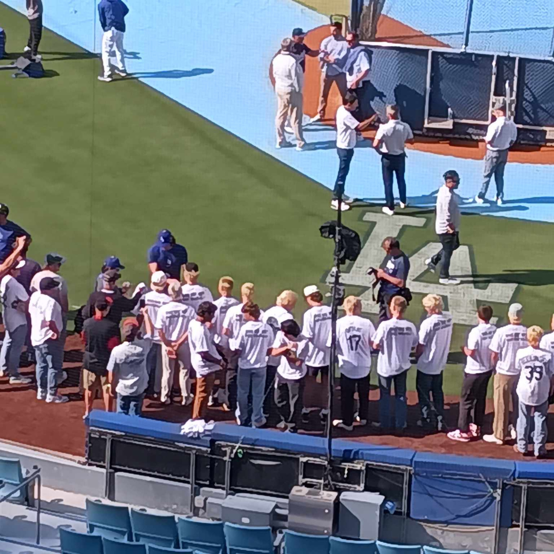 Hometown Heroes: Hart Baseball and Santa Clarita Celebrated at Dodgers Game
